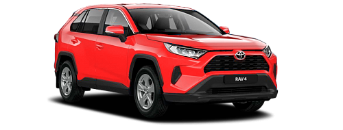 TOYOTA Rav4 Красный металлик